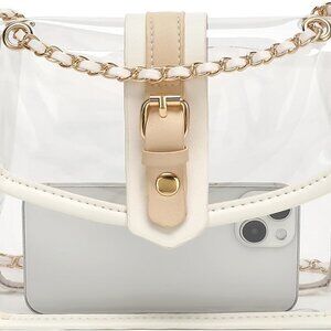 Direct 2 in 1 Clear Purse for Concert Sport, Stadium Approved Clear Cros…